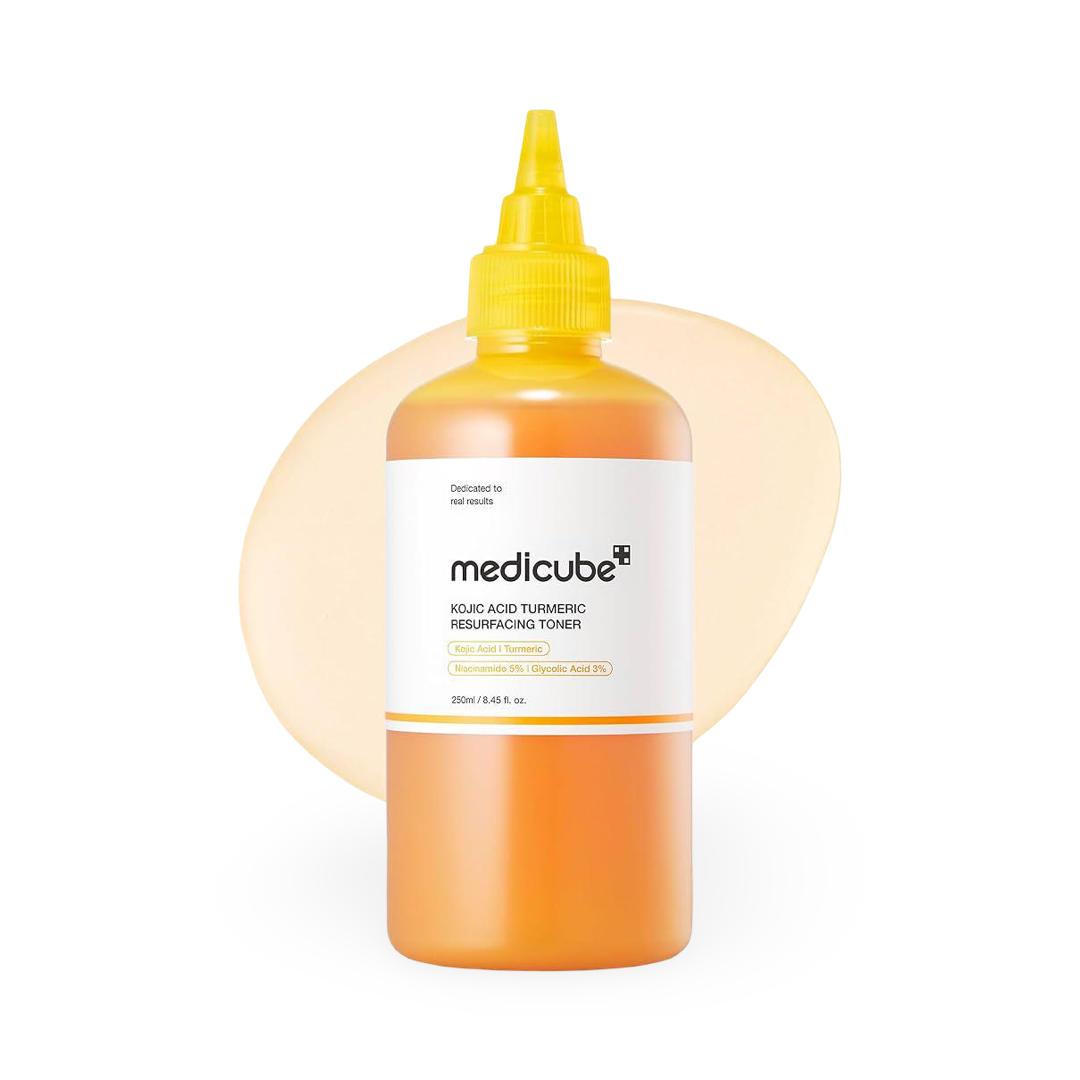 MEDICUBE – KOJIC ACID TURMERIC RESURFACING TONER