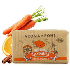 AROMA ZONE - SAVON VÉGÉTAL ILLUMINATEUR (AUX HUILES ESSENTIELLES BIO)