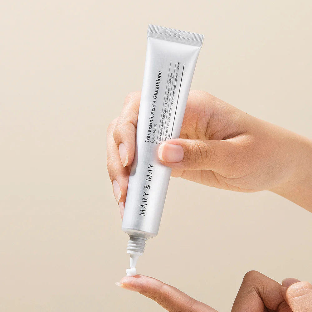 MARY & MAY - TRANEXAMIC ACID + GLUTATHIONE EYE CREAM