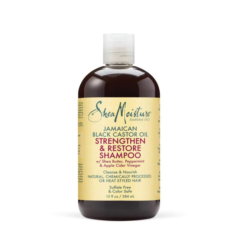 SHEA MOISTURE JAMAICAN BLACK CASTOR OIL - STRENGHTEN & RESTORE SHAMPOO