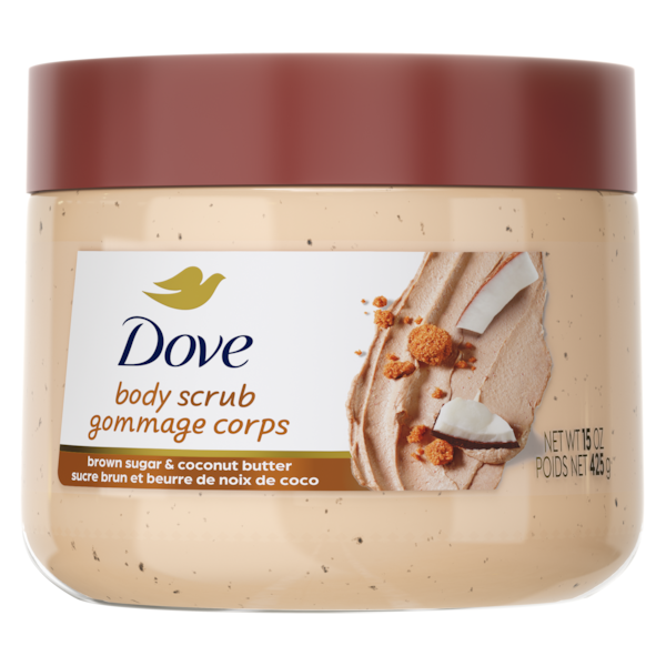 DOVE - EXFOLIATING BODY POLISH (BROWN SUGAR & COCONUT BUTTER)