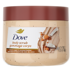 DOVE - EXFOLIATING BODY POLISH (BROWN SUGAR & COCONUT BUTTER)