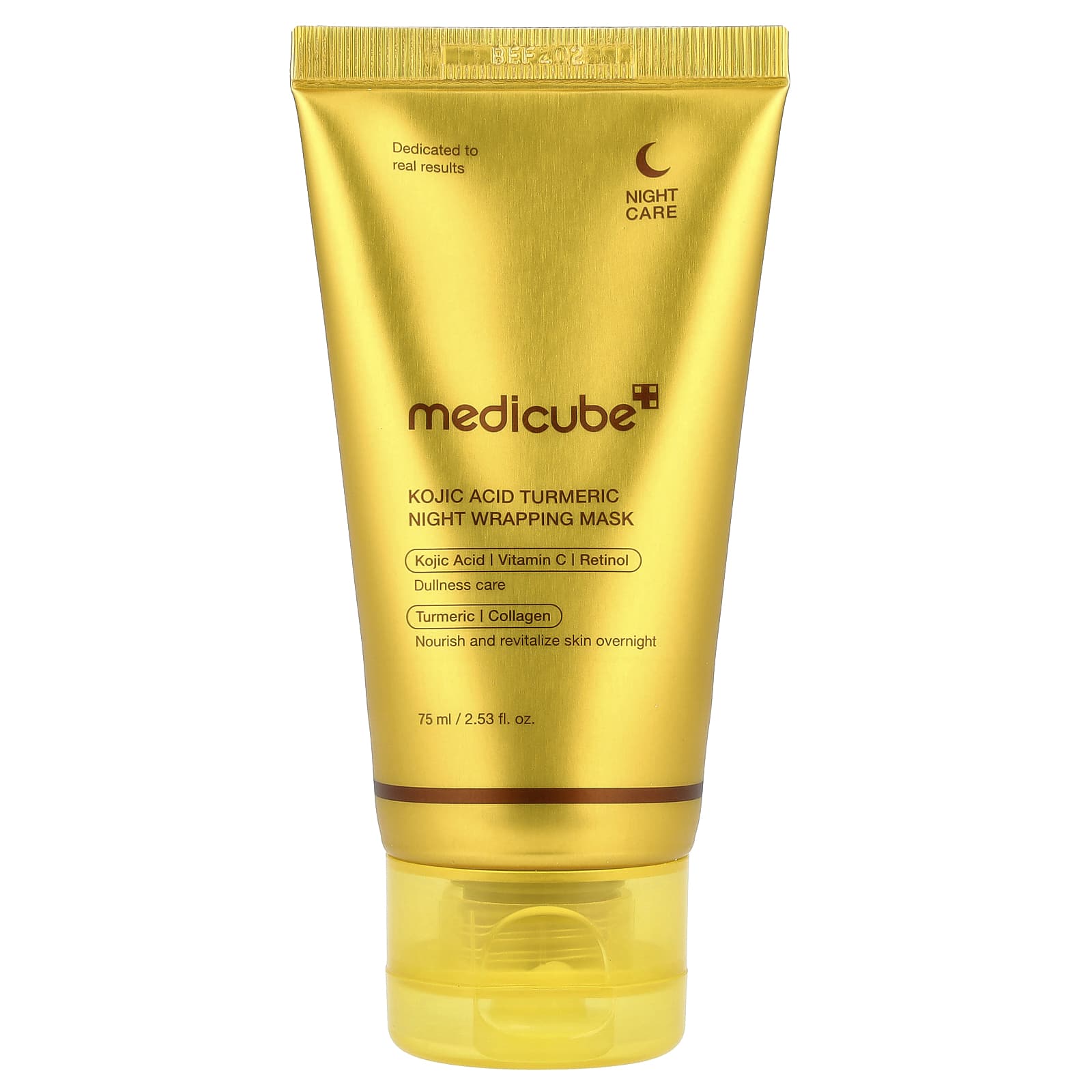 MEDICUBE - KOJIC ACID TURMERC NIGHT WRAPPING MASK