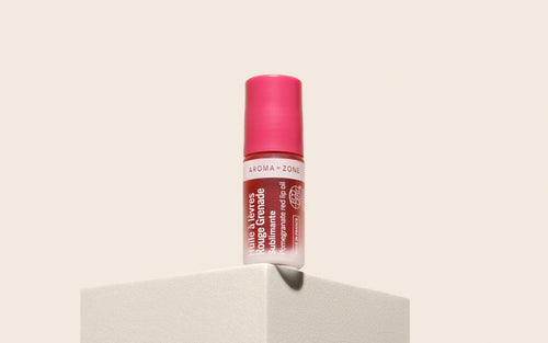 Charger l'image 1 dans la galerie. AROMA ZONE - HUILE A LEVRES ROUGE GRENADE