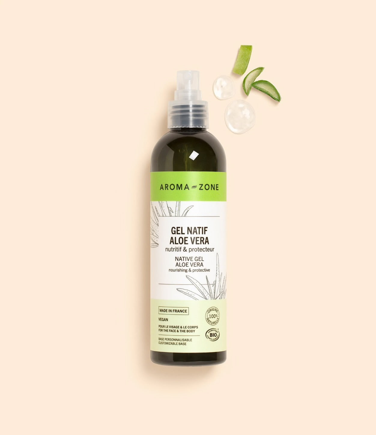 AROMA ZONE - GEL D'ALOE VERA