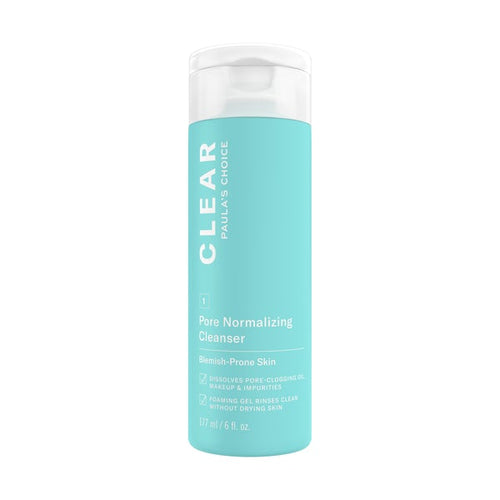 Charger l'image 1 dans la galerie. PAULA'S CHOICE - CLEAR PORE NORMALIZING CLEANSER - NETTOYANT VISAGE