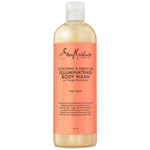 Charger l'image 1 dans la galerie. SHEA MOISTURE COCONUT & HIBISCUS - ILLUMINATING BODY WASH