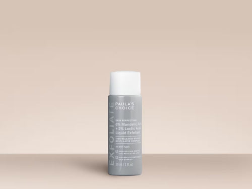 Charger l'image 1 dans la galerie. PAULA'S CHOICE - SKIN PERFECTING 6% MANDELIC ACID + 2% LACTIC ACID LIQUID EXFOLIANT