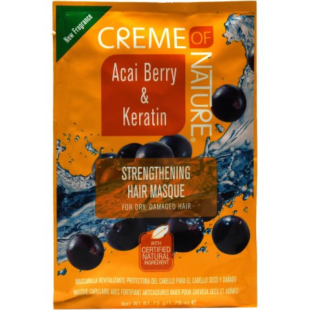 CREME OF NATURE- Acai Berry & Keratin Masque