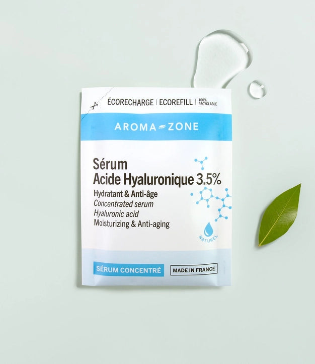 AROMA ZONE - SÉRUM CONCENTRÉ D'ACIDE HYALURONIQUE EMBALLAGE ECO-RECHARGE