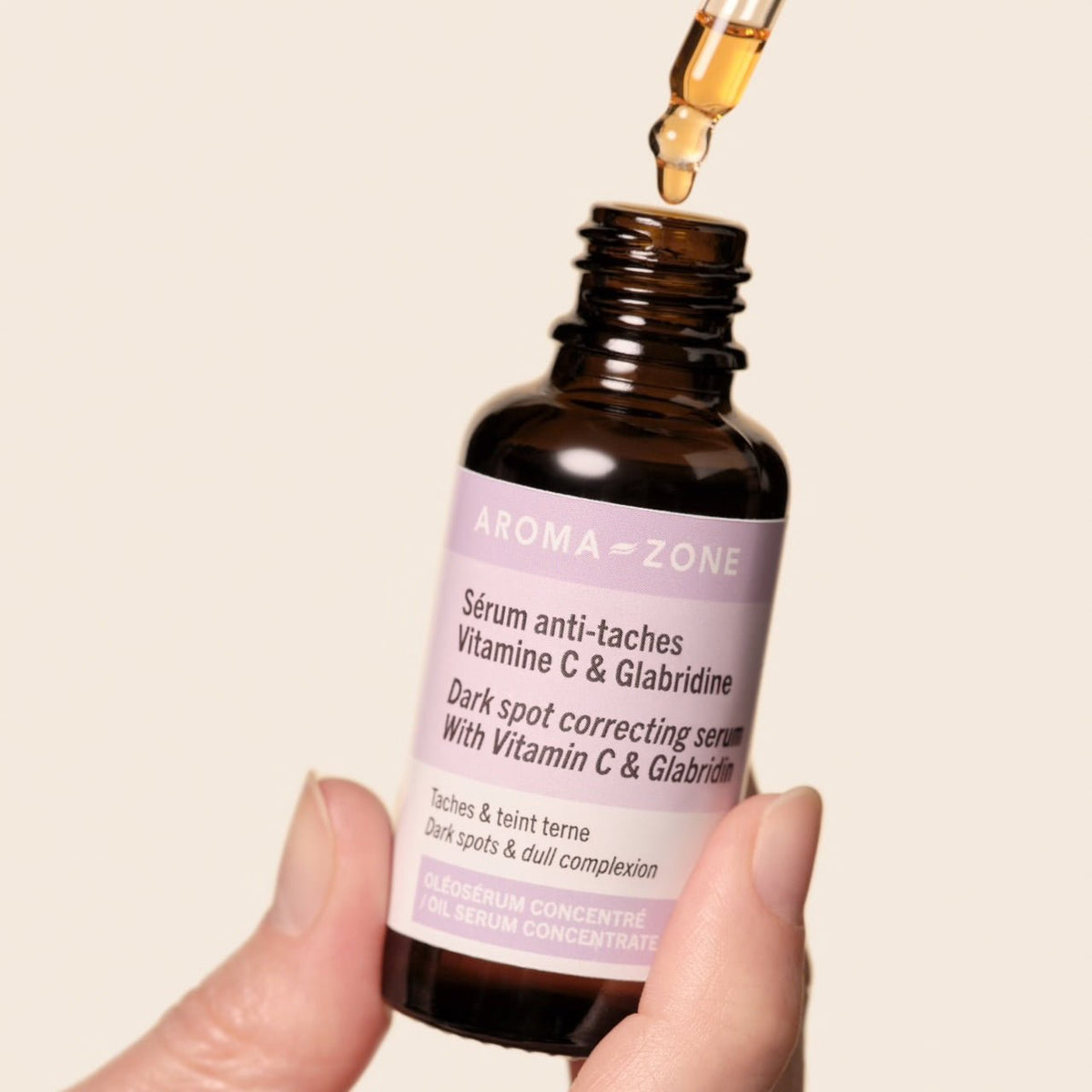 AROMA ZONE - OLÉOSÉRUM ANTI-TACHES VITAMINE C & GLABRIDINE - Aya Léya