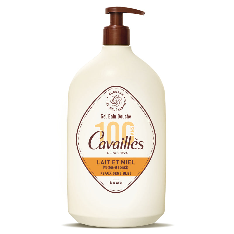 CAVAILLES - GEL BAIN DOUCHE LAIT ET MIEL
