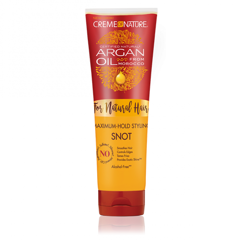 Charger l'image 1 dans la galerie. CREME OF NATURE - ARGAN OIL MAXIMUM HOLD STYLING SNOT (GEL)