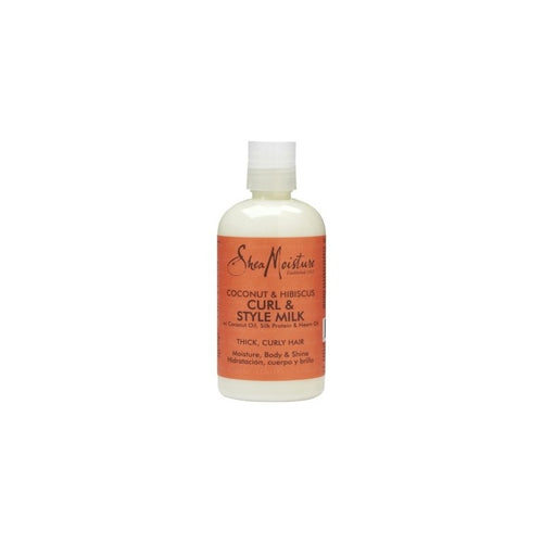 Charger l'image 1 dans la galerie. SHEA MOISTURE COCONUT & HIBISCUS - CURL & STYLE MILK