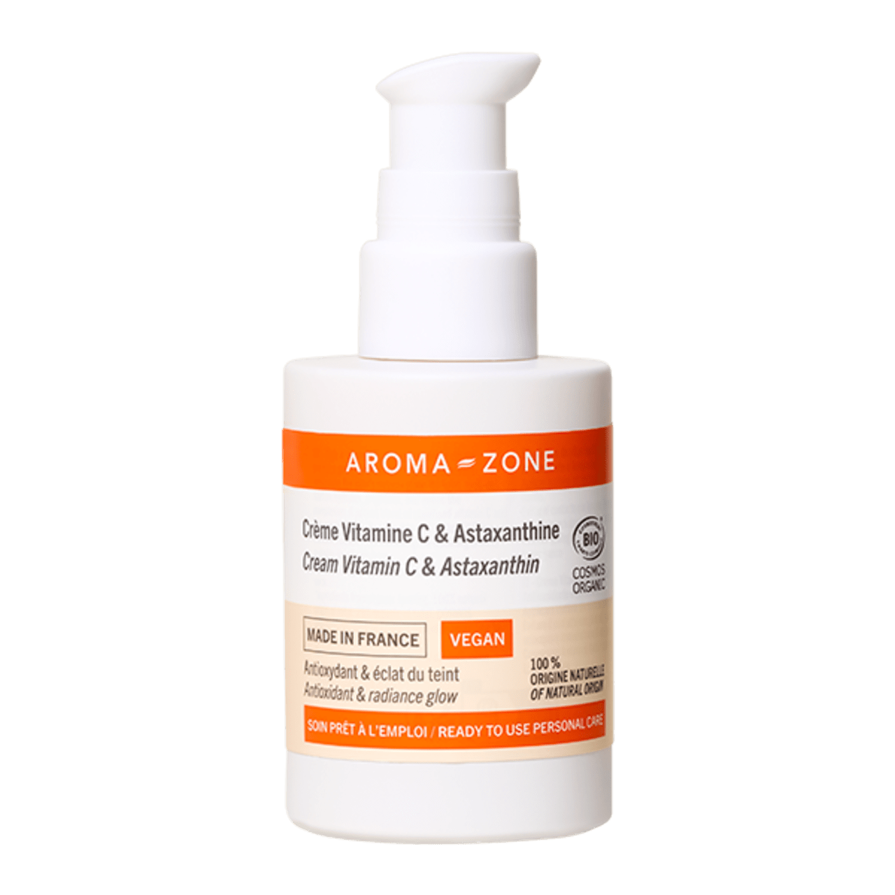 AROMA ZONE - CRÈME VITAMINE C & ASTAXANTHINE BIO