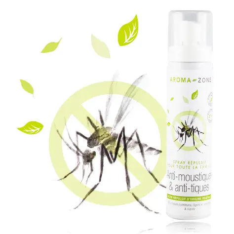 AROMA ZONE - SPRAY ANTI MOUSTIQUE NATUREL ADULTES ET ENFANTS