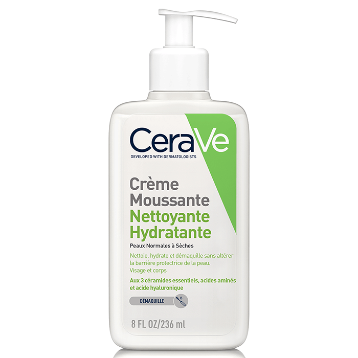 CERAVE - CREME MOUSSANTE NETTOYANTE HYDRATANTE