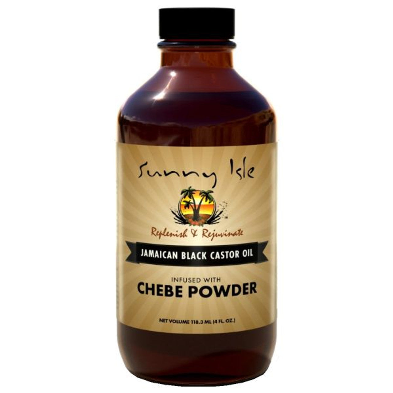SUNNY ISLE - JAMACAIN BLACK CASTOR OIL A LA POUDRE DE CHEBE