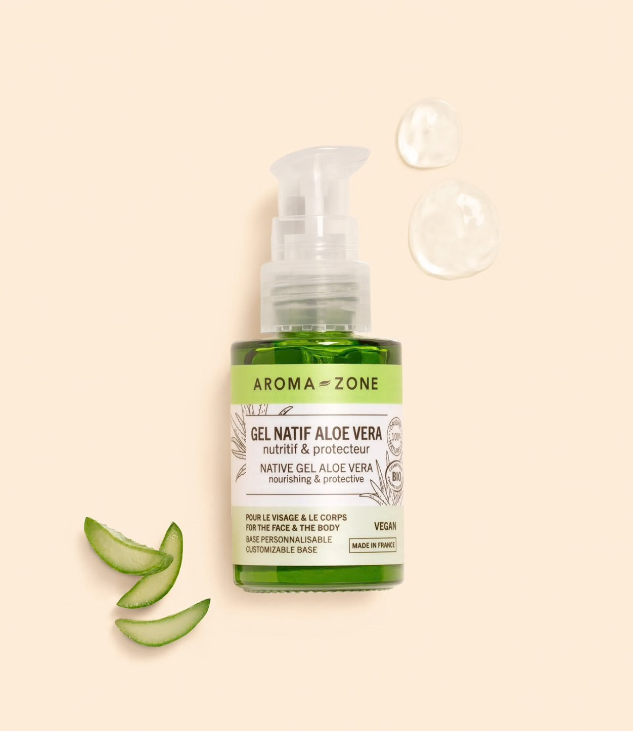 AROMA ZONE - GEL D'ALOE VERA