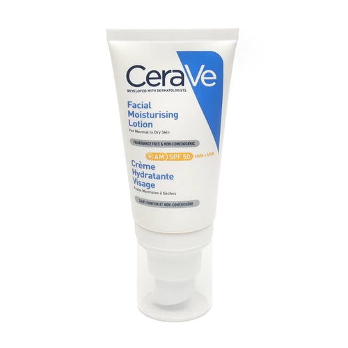 Charger l'image 1 dans la galerie. CERAVE - CREME HYDRATANTE VISAGE SPF 50