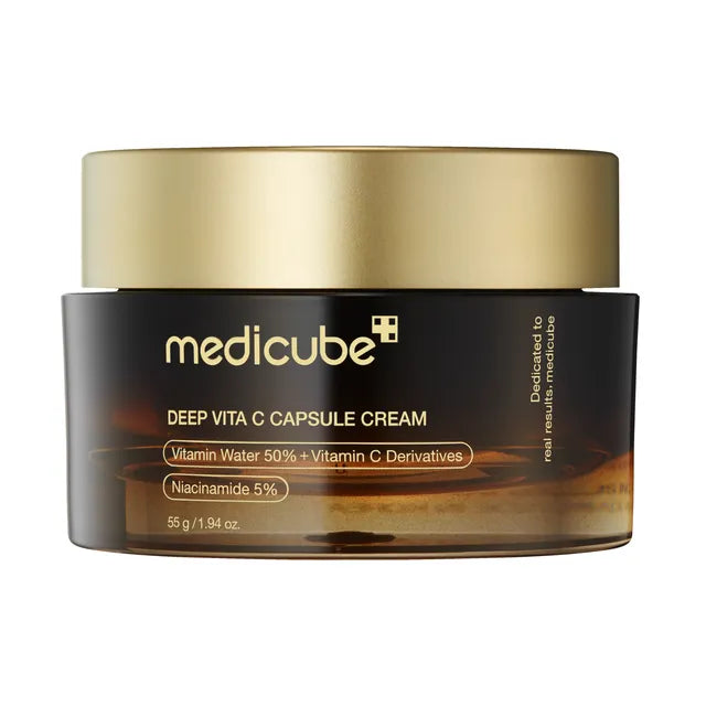 MEDICUBE -  DEEP VITA C CAPSULE CREAM - CRÈME  ÉCLAT INTENSE À LA VITAMINE C EN CAPSULES