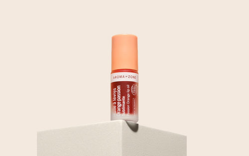 Charger l'image 1 dans la galerie. AROMA ZONE - HUILE A LEVRES ORANGE PASSION
