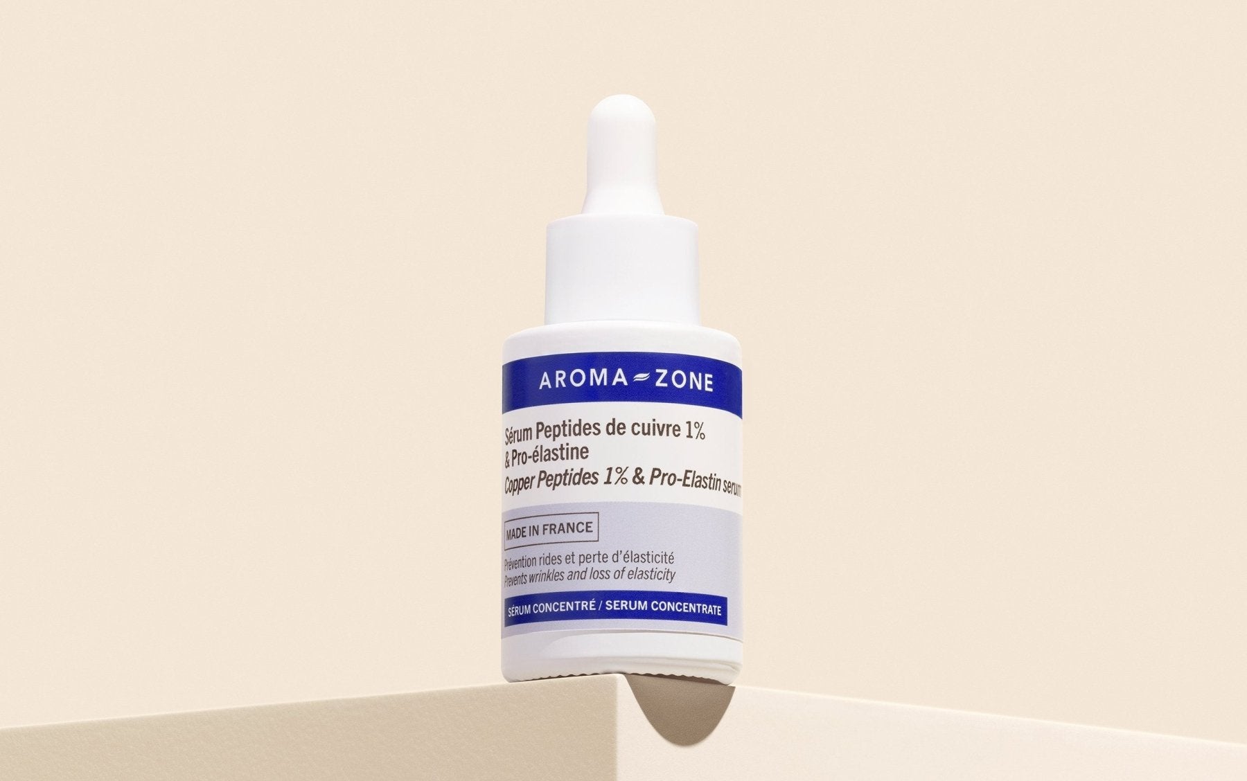 AROMA ZONE - SÉRUM CONCENTRÉ PEPTIDES DE CUIVRE & PRO-ÉLASTINE - Aya Léya