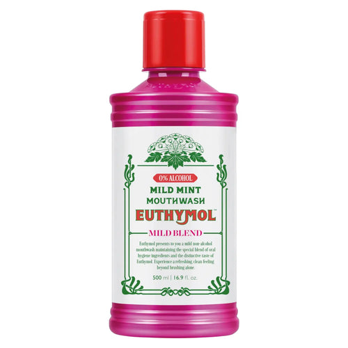 Charger l'image 1 dans la galerie. EUTHYMOL - MILD MINT MOUTHWASH