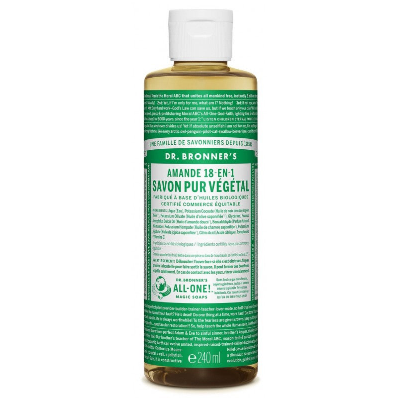 DR BRONNER'S - SAVON LIQUIDE AMANDE