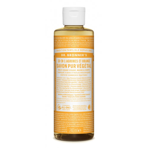 Charger l&#39;image 1 dans la galerie. DR BRONNER'S - SAVON LIQUIDE AGRUMES