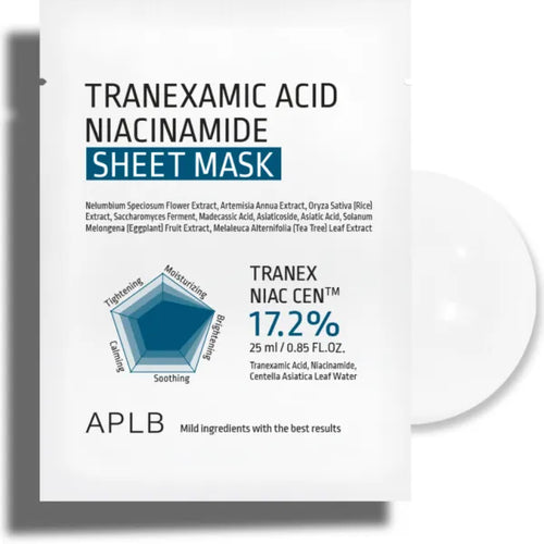 Charger l'image 1 dans la galerie. APLB - TRANEXAMIC ACID NIACINAMIDE SHEET MASK