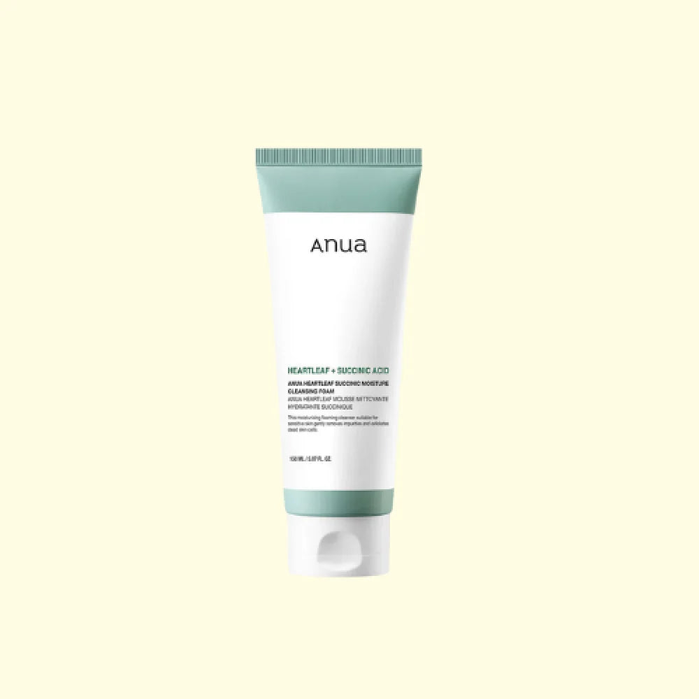 ANUA - HEARTLEAF SUCCINIC CLEANSING FOAM
