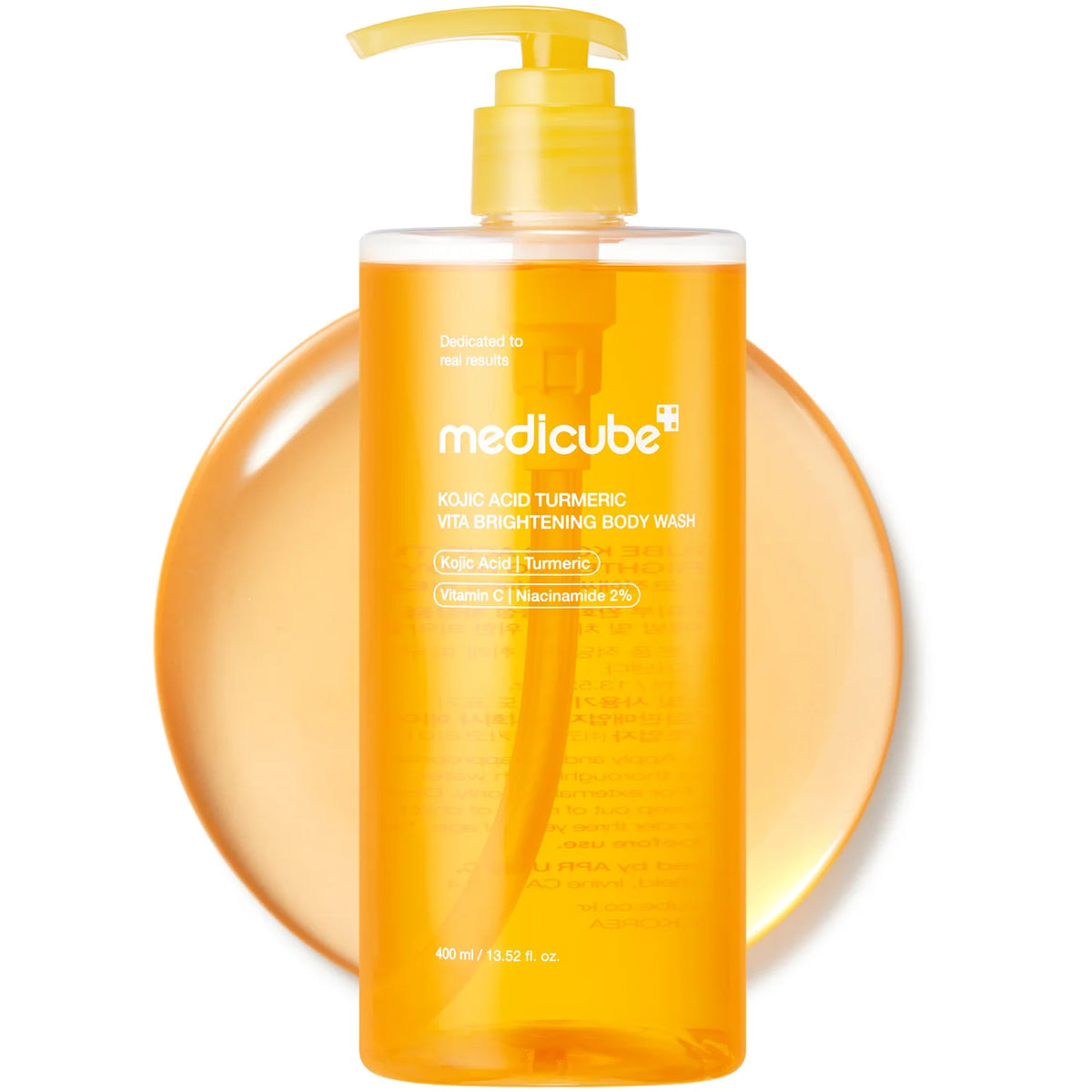 MEDICUBE - KOJIC ACID TURMERIC BRIGHTENING BODY WASH