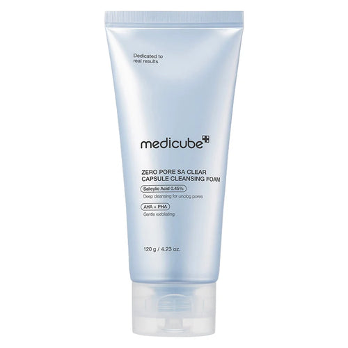 Charger l'image 1 dans la galerie. MEDICUBE - ZERO PORE SA CLEAR CAPSULE CLEANSING FOAM