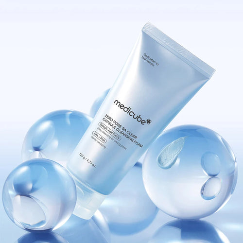 Charger l'image 1 dans la galerie. MEDICUBE - ZERO PORE SA CLEAR CAPSULE CLEANSING FOAM