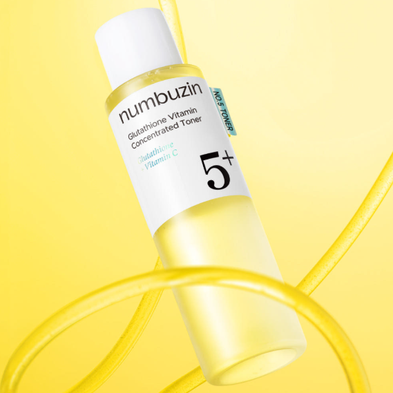 NUMBUZIN - NO.5+ GLUTATHIONE VITAMIN CONCENTRATED TONER