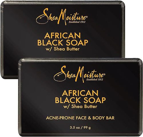 Charger l&#39;image 1 dans la galerie. SHEA MOISTURE - AFRICAN BLACK SOAP