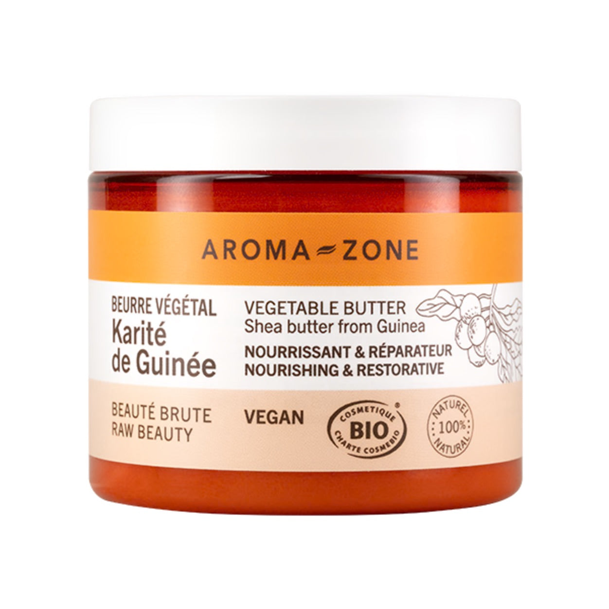 AROMA ZONE - BEURRE DE KARITE DE GUINEE BIO