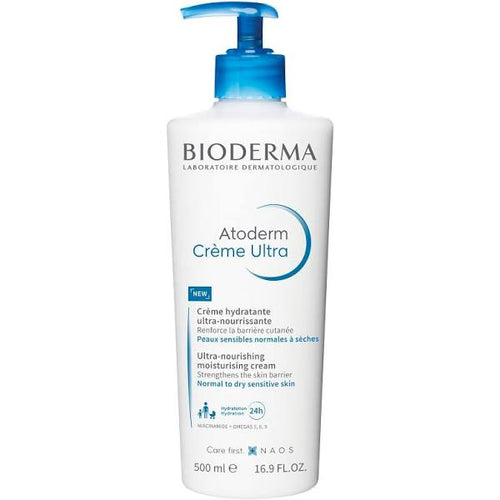 Charger l'image 1 dans la galerie. BIODERMA - CRÈME ULTRA - CRÈME HYDRATANTE PEAUX SENSIBLES ET SECHES