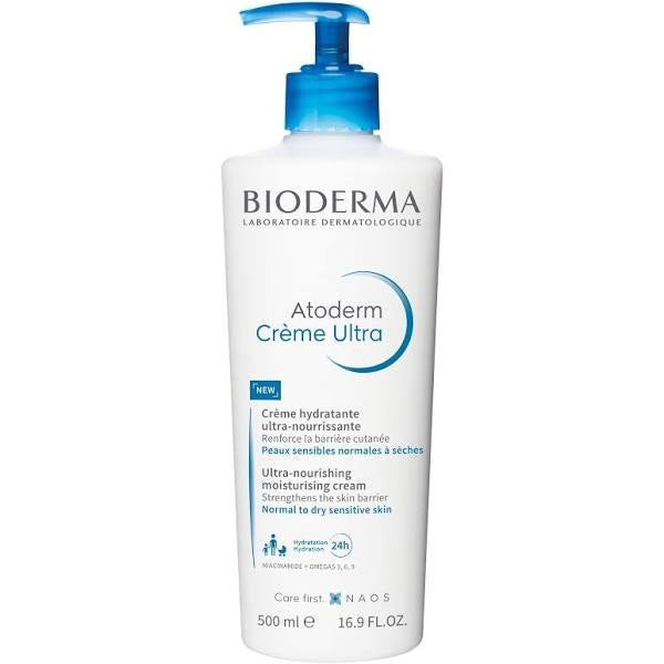 BIODERMA - CRÈME ULTRA - CRÈME HYDRATANTE PEAUX SENSIBLES ET SECHES