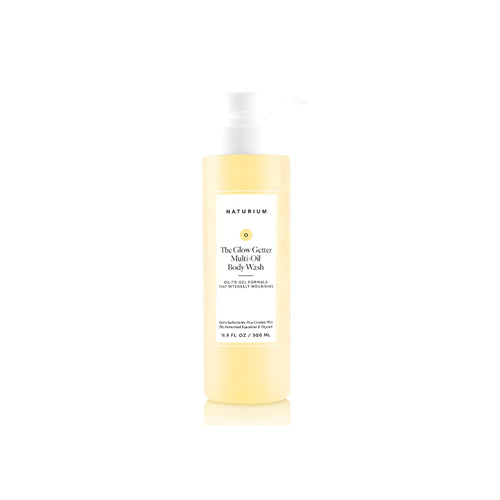 Charger l'image 1 dans la galerie. NATURIUM - THE GLOW GETTER MULTI-OIL BODY WASH - SAVON CORPS HYDRATANT