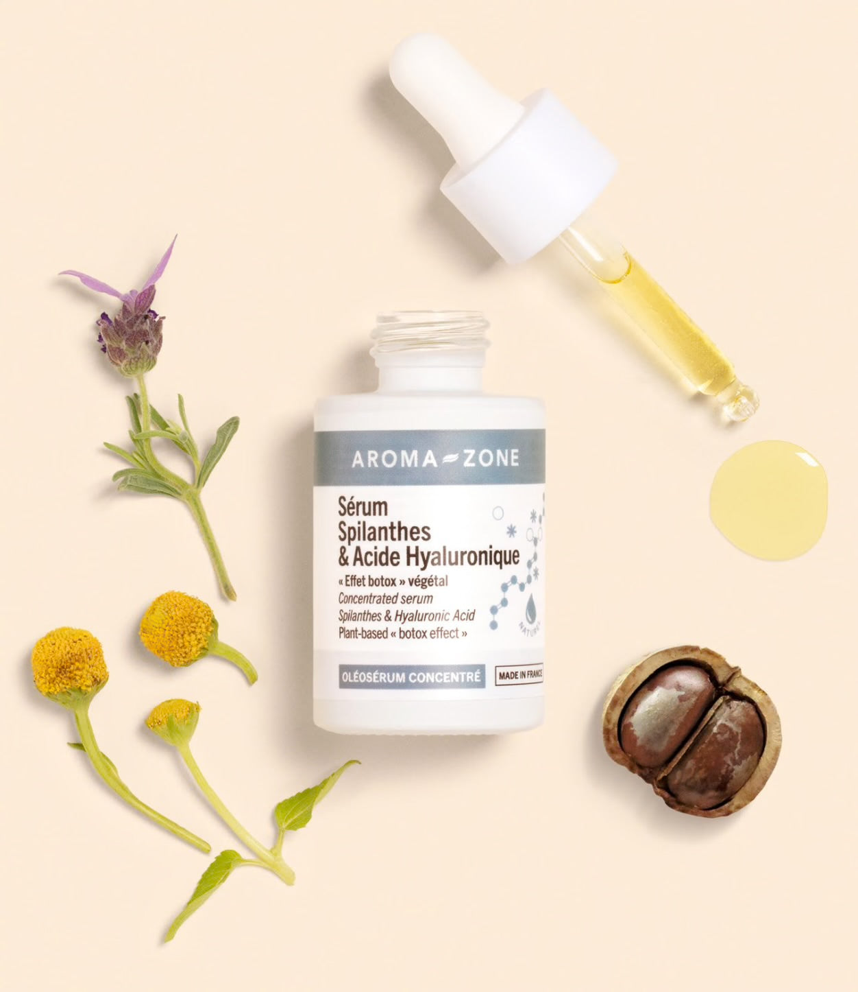 AROMA ZONE - SERUM CONCENTRÉ SPILANTHES « EFFET BOTOX » VÉGÉTAL