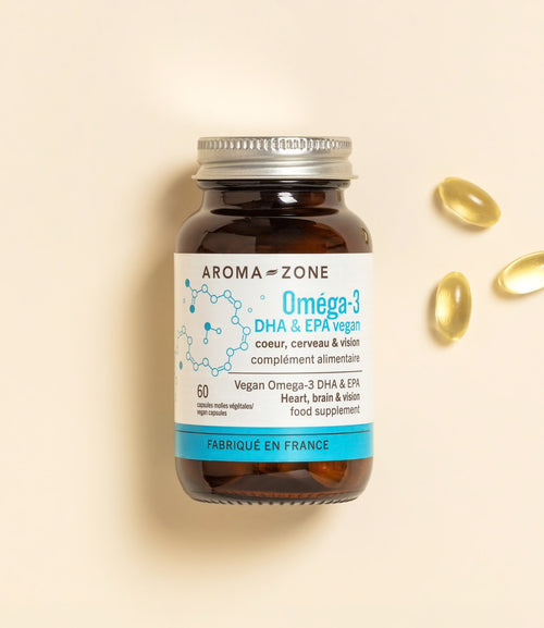 Charger l'image 1 dans la galerie. AROMA ZONE - COMPLÉMENT ALIMENTAIRE - OMEGA-3 DHA & EPA VEGAN