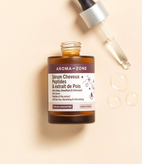 Charger l'image 1 dans la galerie. AROMA ZONE - SERUM CHEVEUX PEPTIDES & EXTRAIT DE POIS