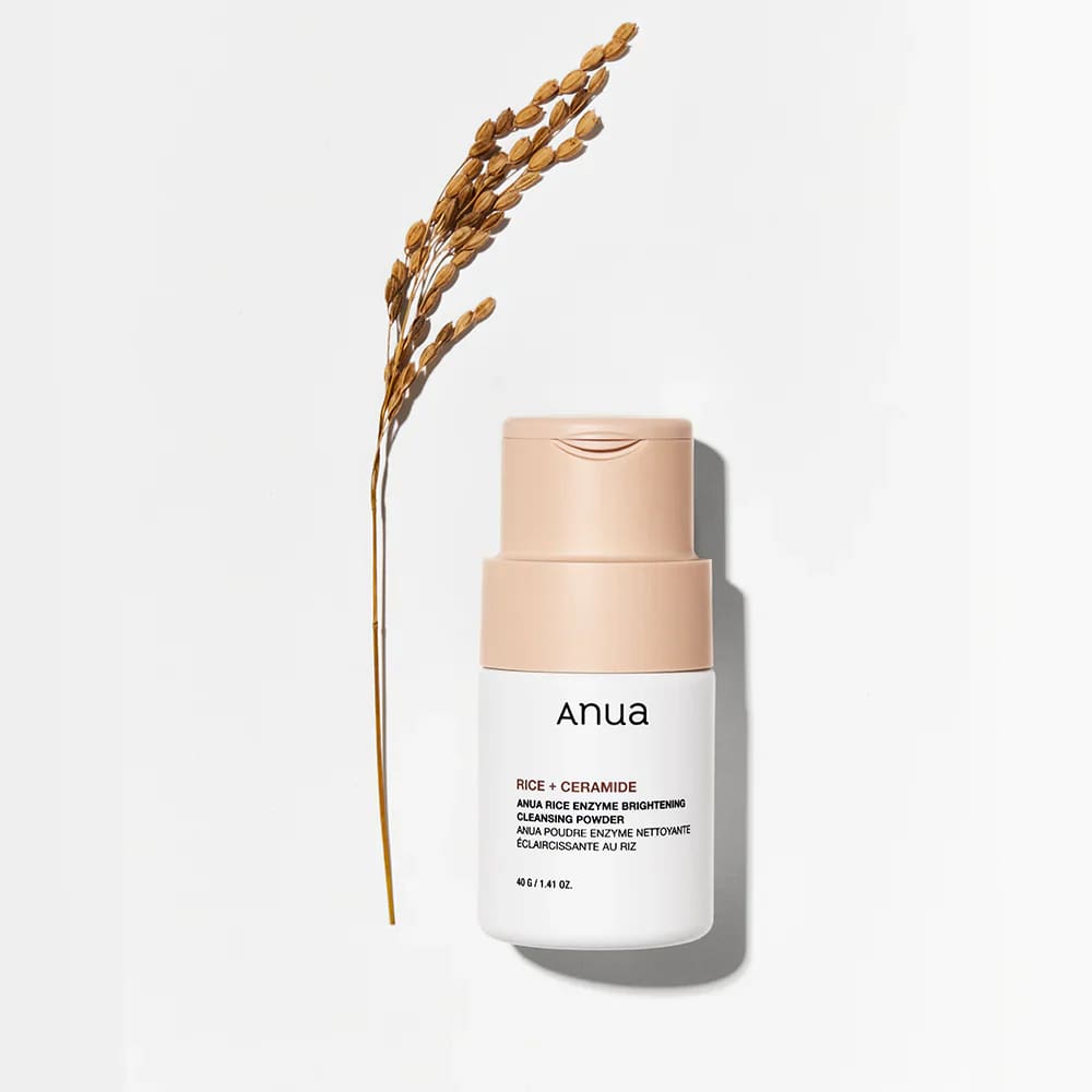 ANUA - RICE + CERAMIDE POUDRE ENZYME NETTOYANTE ÉCLAIRCISSANTE AU RIZ