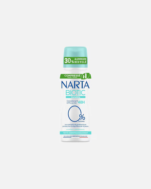 Charger l'image 1 dans la galerie. NARTA BIOTIC - DEODORANT SPRAY EFFICACITÉ 48h