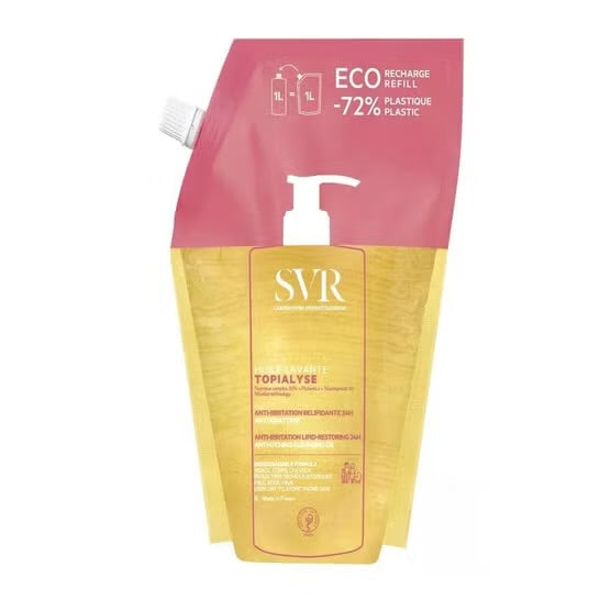 SVR - HUILE LAVANTE TOPIALYSE ANTI-IRRITATION ANTI-GRATTAGE ECO-RECHARGE