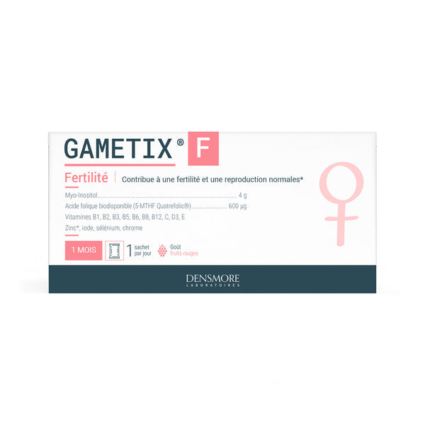 LABORATOIRE DENSMORE - GAMETIX F - COMPLÉMENT ALIMENTAIRE FERTILITÉ