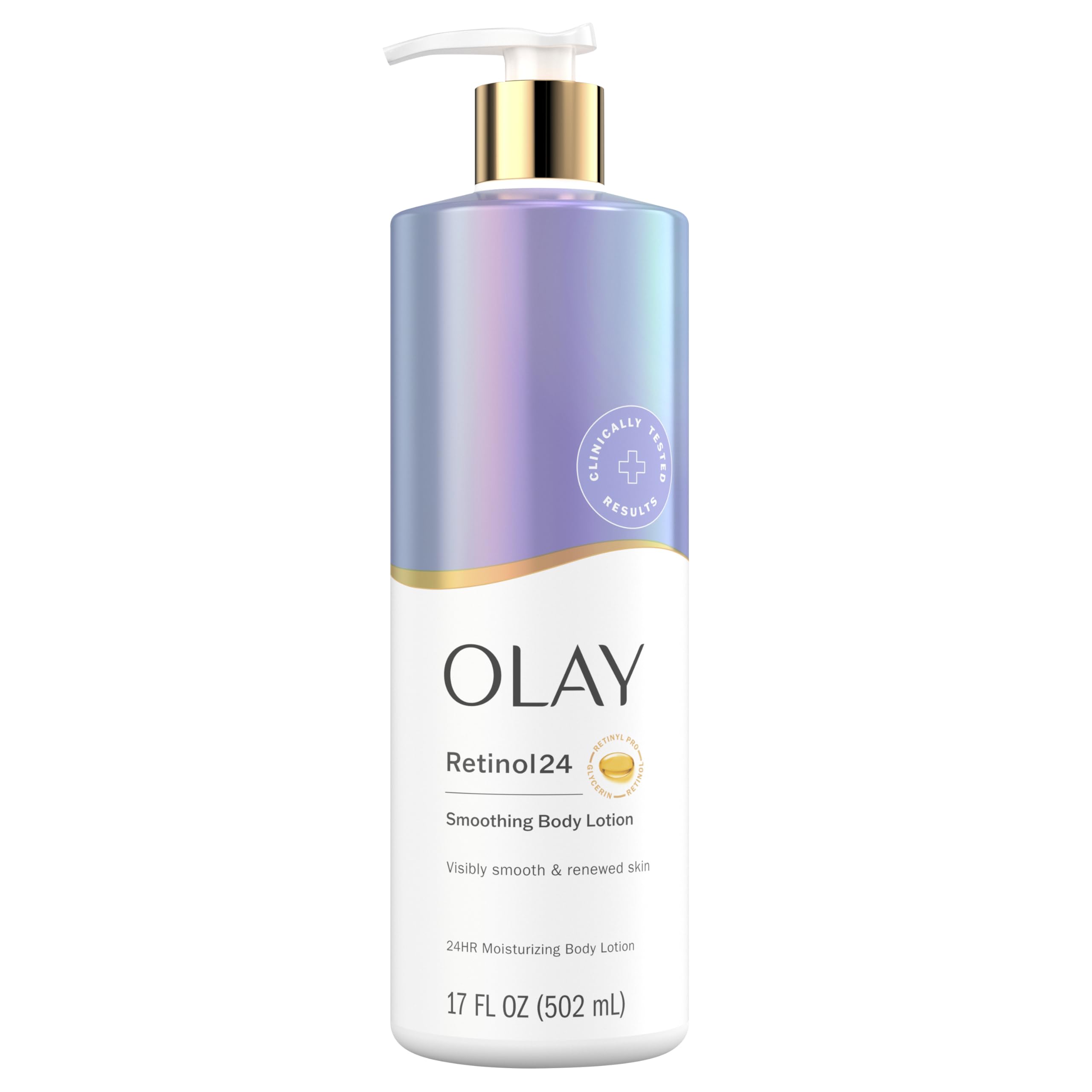 OLAY - RETINOL 24 SMOOTHING BODY LOTION - LOTION ADOUCISSANTE CORPS & MAINS AU RETINOL