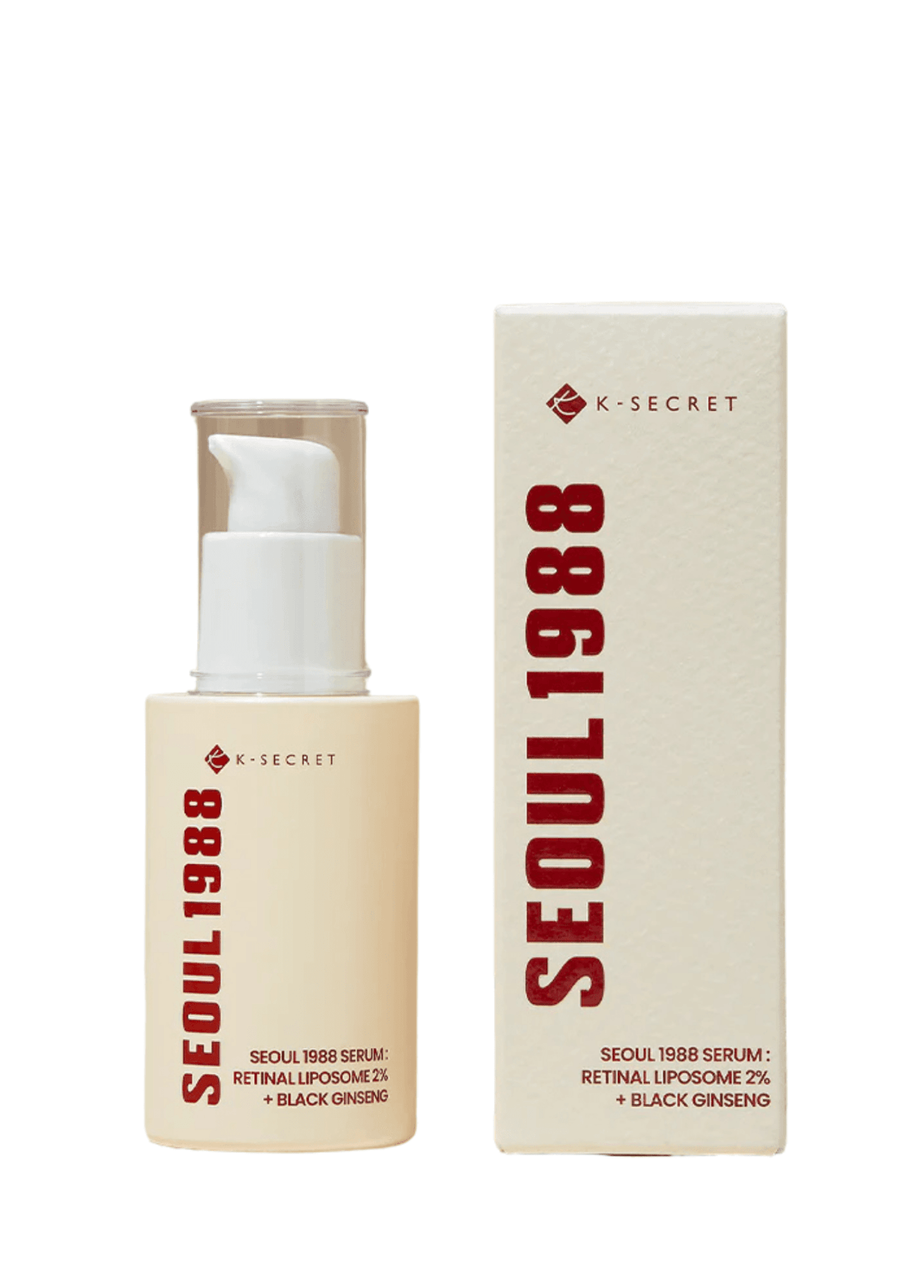 K SECRET - SEOUL 1988 SERUM : RETINAL LIPOSOME 2% + BLACK GINSENG - Aya Léya